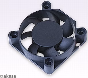 prídavný ventilátor Akasa 40x40x10 black OEM
