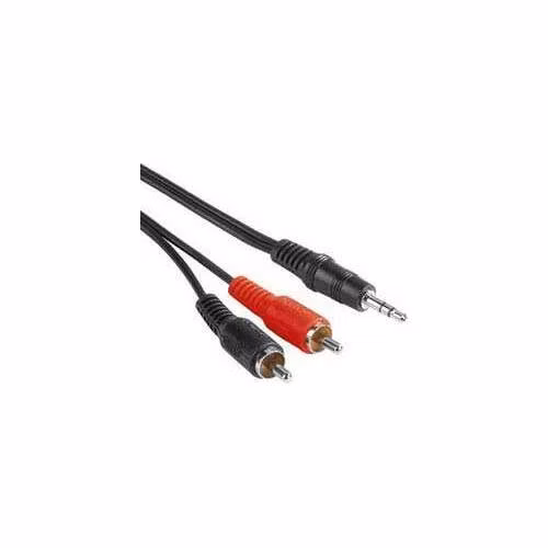 PREMIUMCORD Audio kábel 3,5 mm Jack - 2x Cinch 3 m (M/M, stereo)