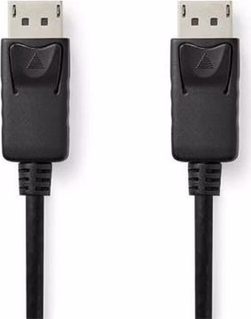 Nedis CCGB37014BK20 - Kabel DisplayPort 1.4 | Zástrčka - Zástrčka | 8K@60Hz | 2 m | Černá