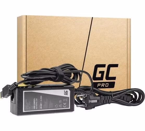 Green Cell PRO Charger / AC Adapter 20V 3.25A 65W for Lenovo B50-80 G50 G50-30 V130-15IKB V310-15IKB IdeaPad S500 ThinkPad S540