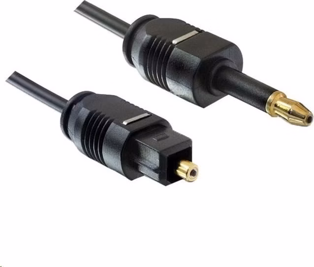 PREMIUMCORD Kábel 3,5 mm mini Toslink - Toslink, OD:2.2 mm, dĺžka 3 m
