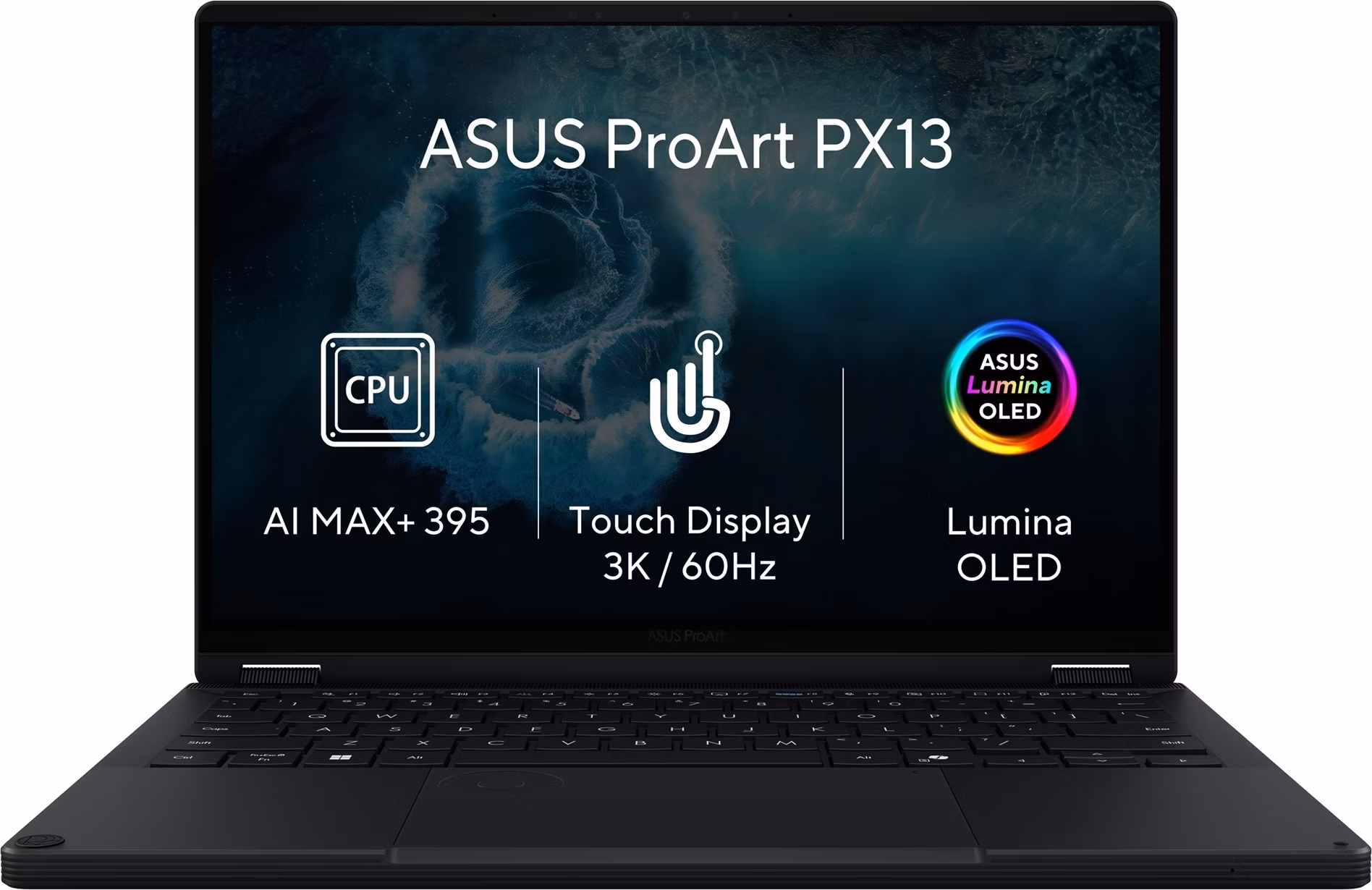 ASUS ProArt PX13/HN7306EA-OLED080X/AIMAXPLUS-395/13,3"/2880x1800/T/64GB/1TB/AMD int/W11P/Black/2R