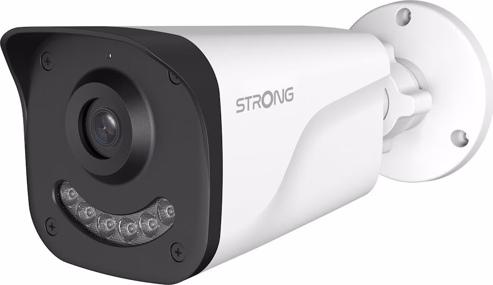 STRONG IP kamera BUL05DL0-P/ Bullet/ PoE/ LAN/ 5Mpix/ objektiv 4mm/ IP67/ duální vidění/ ONVIF/ bílá