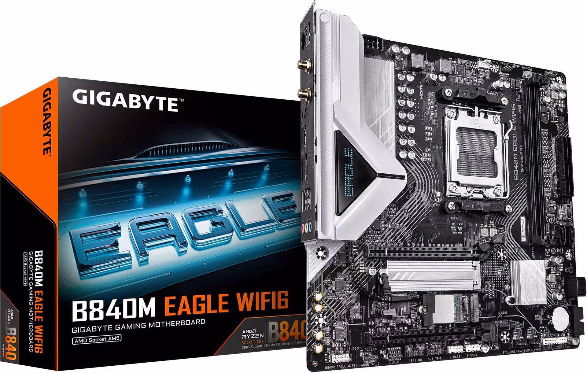GIGABYTE B840M EAGLE WIFI6/AM5/mATX