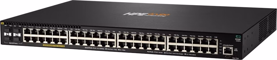HPE Aruba Networking 2930F 48G PoE+ 4SFP 740W Switch
