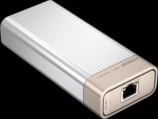 QNA-UC10G1T - USB 4 Type-C to 10GBASE-T RJ45 Network Adapter, Compatible with USB 4 and Thunderbolt 3/4 Ports