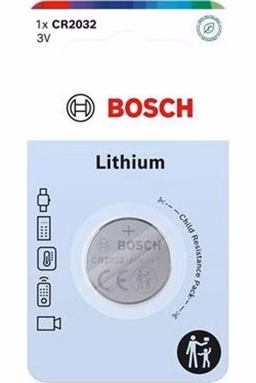 Bosch CR2032B1/00 Lithium (Blistr 1 ks)