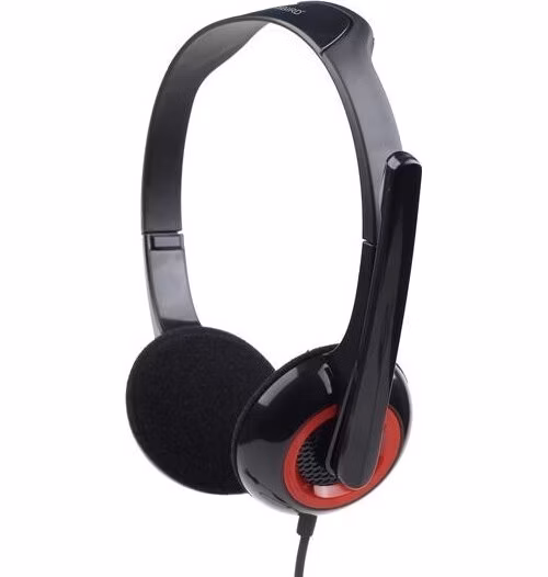 Gembird Stereo headset s mikrofónom, 2 x 3.5 mm miniJack, čierny