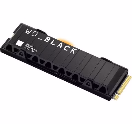 WD Black SN850X SSD 4TB M.2 NVMe Gen4 Heatsink (PS5 Ready) POWERED BY SANDISK