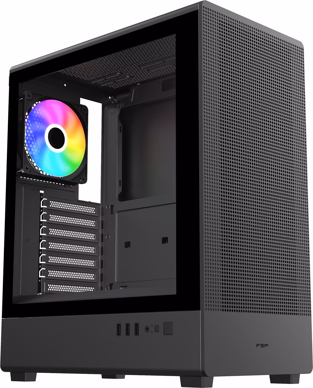 FSP ATX Midi Tower M221-BA, Black