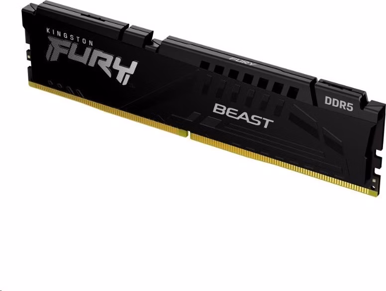 BAZAR - KINGSTON DIMM DDR5 32GB 5600MT/s CL36 FURY Beast Černá EXPO - Rozbaleno (Komplet)