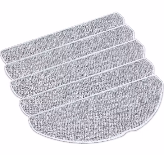 Tapo Robot Vacuum Washable Mop Cloth SPEC: Washable Mop Cloth ×5 Suitable for Tapo RV30 Max Plus, Tapo RV30 Max, Tapo RV
