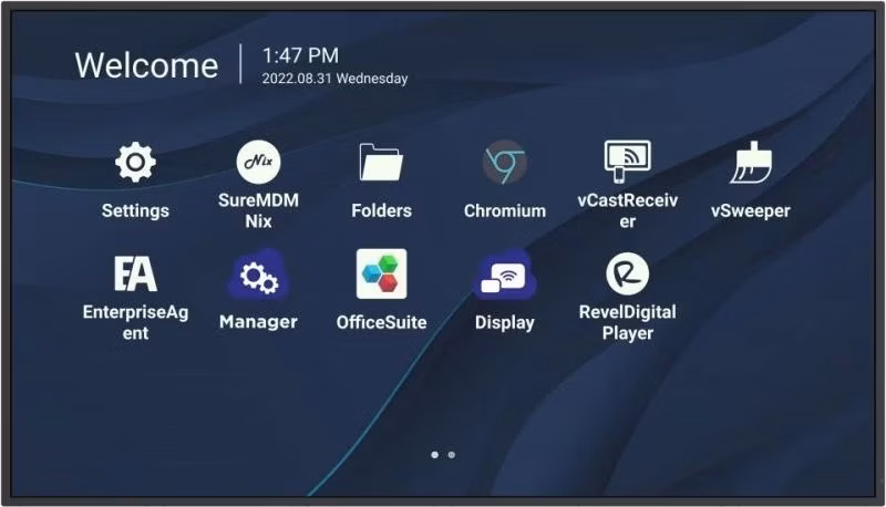 ViewSonic Prezentační Display CDE4330/43"/24-7 LCD/3840x2160/6ms/450cd/HDMI x 2/USB A x 2/USB-C/RJ45/RS232/repro/Android