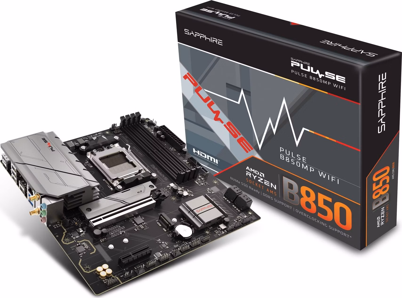 SAPPHIRE PULSE B850 WIFI/AM5/mATX