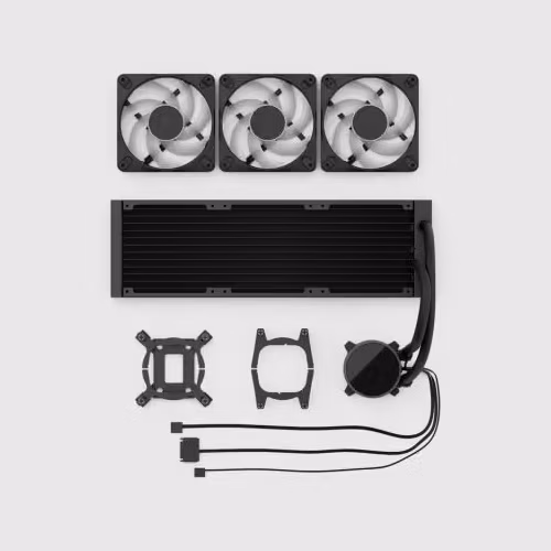 Fractal Design Radius 360 RGB, Black