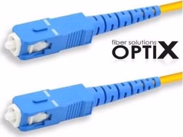 OPTIX SC/UPC-SC/UPC patchcord arm. bílý 9/125 1m 3mm B3 LSZH simplex