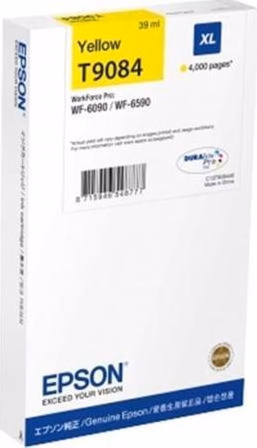 EPSON cartridge T9084 yellow XL (WF-6xxx)