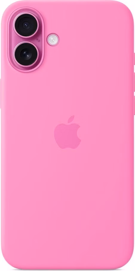 iPhone 16 Plus Silicone Case with MagSafe - Peony