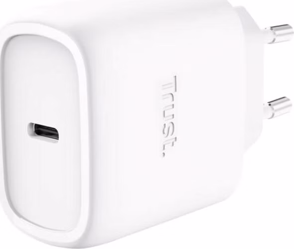 TRUST GaN Nabíječka MAXO 45W, USB-C, pro Apple, bílá