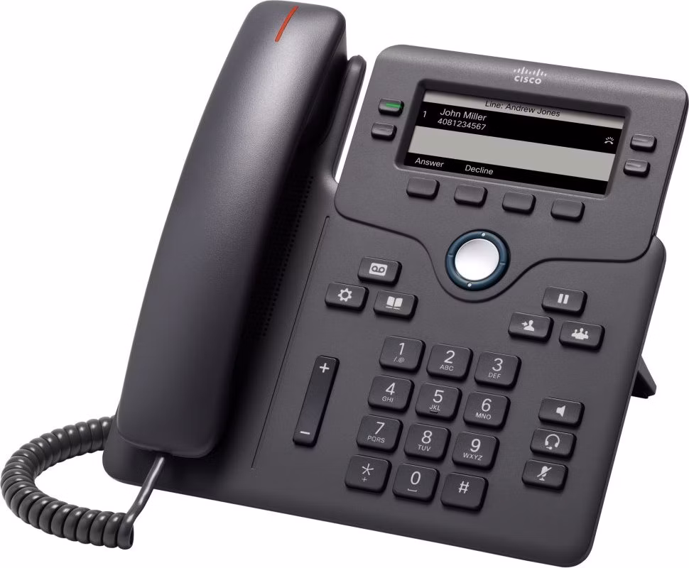 Cisco CP-6851-3PCC-K9= VoIP telefon, s displejem
