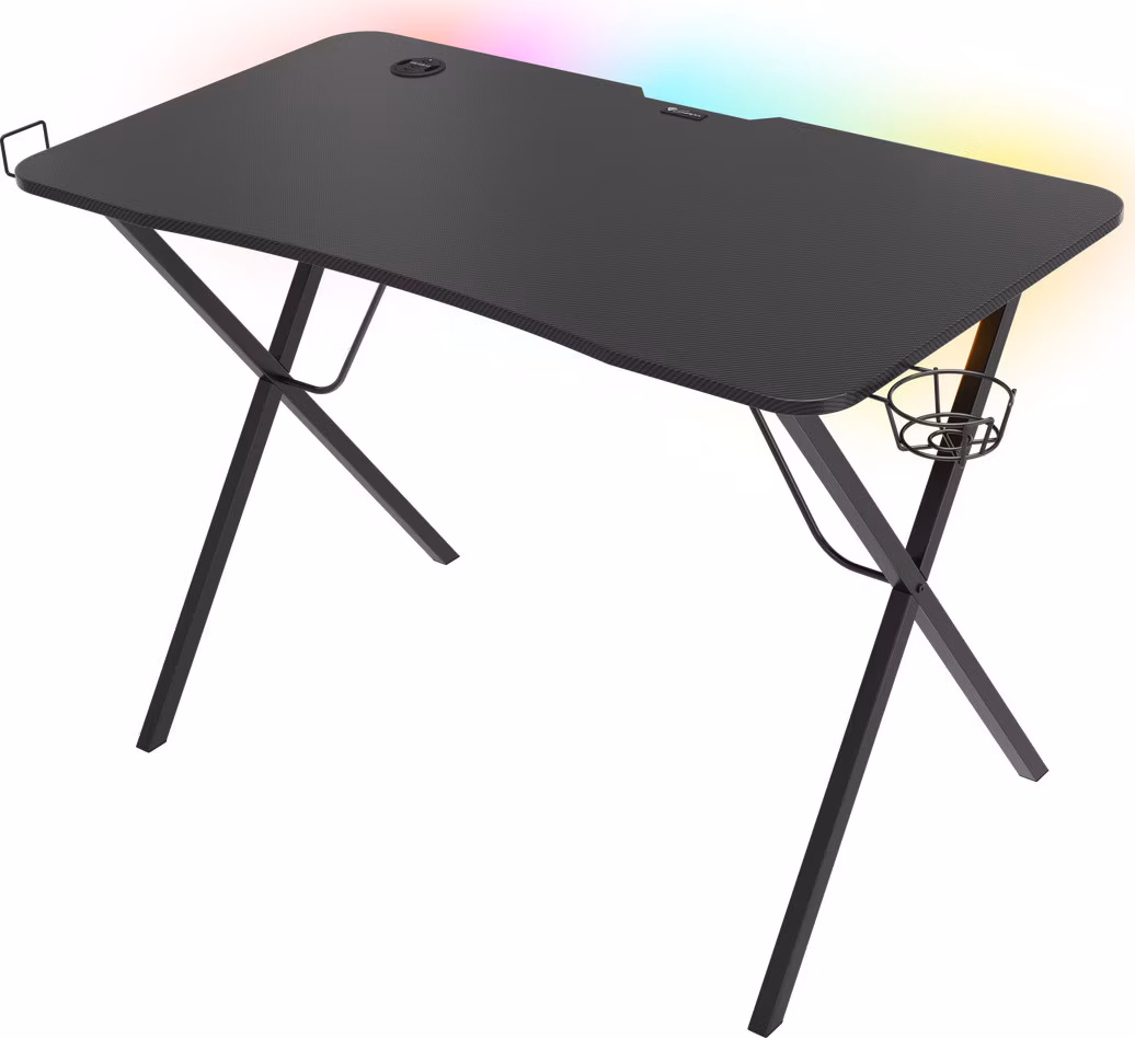 Genesis Holm 200 RGB - herný stôl s RGB podsvietením