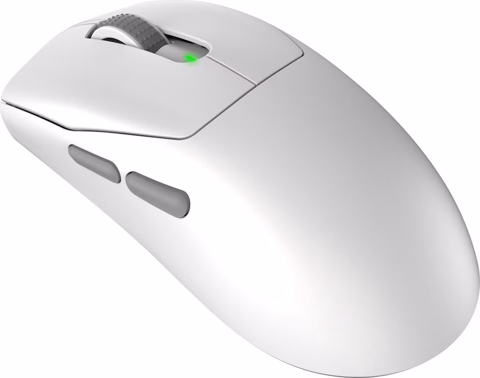 MSI herní myš FORGE GM340 Wireless White/ bezdrátová/ 12.000 dpi/ 2,4GHz/ BT5.2/ USB/ 6 tlačítek/ bílá