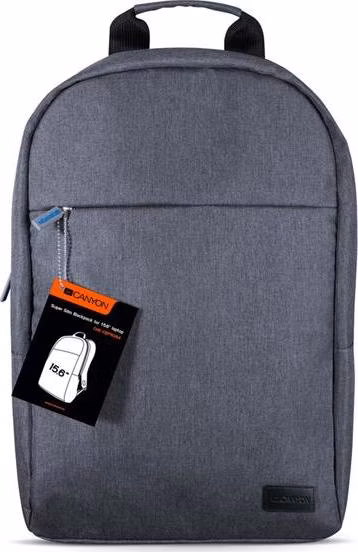 Canyon BP-4, batoh na notebook do veľkosti 15,6", štíhly, šedo-modrý