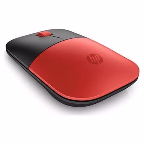 HP myš Z3700 bezdrátová červená