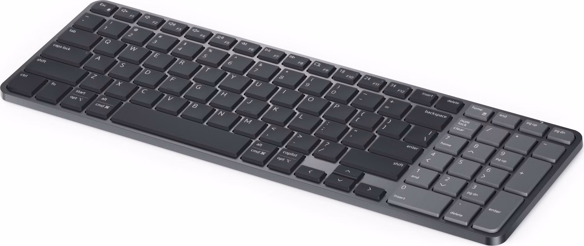 Dell Pro 7 Rechargeable Compact Keyboard - KB746 - Czech / Slovak (QWERTZ)