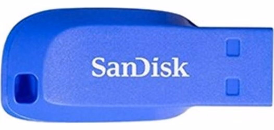 SanDisk Flash disk 16 GB Cruzer Blade, USB 2.0, modrá