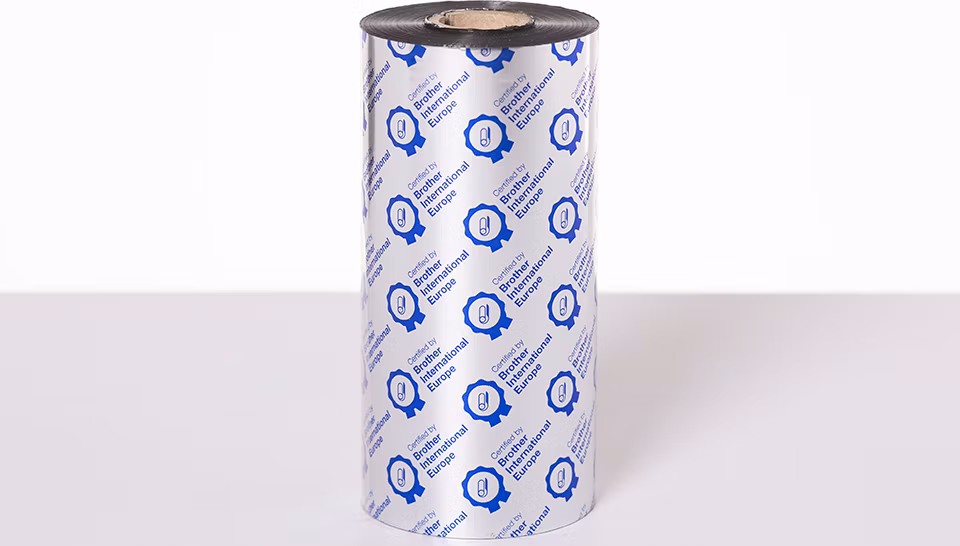 Brother - BWS-1D450-154 (standardní vosk, role 154mm x 450m) 5 rolí v balení