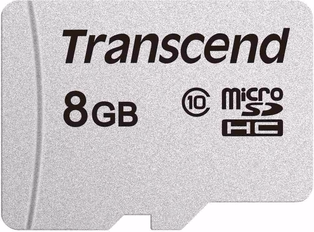 Karta TRANSCEND MicroSDHC 8GB 300S, trieda 10, bez adaptéra