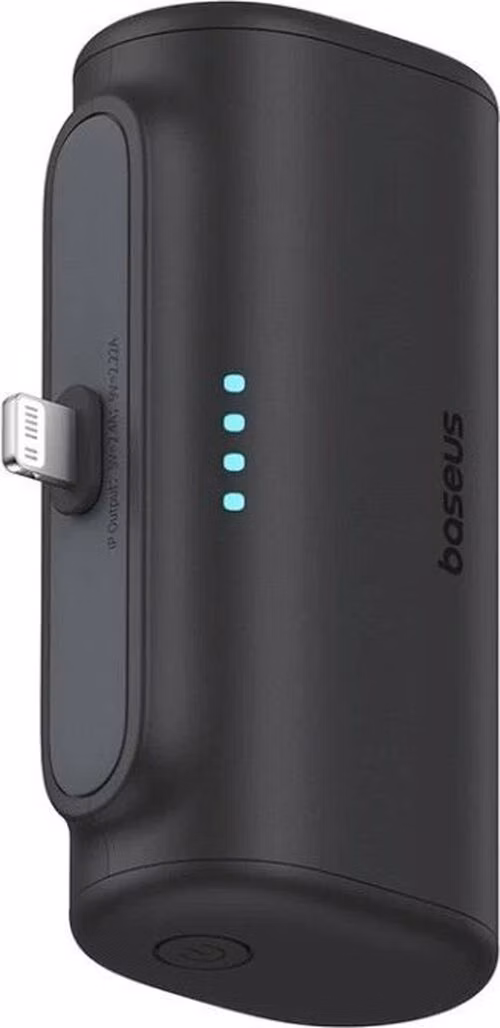 Baseus Compact (IP Edition) 20W Fast Charge USB-C Powerbanka 5000mAh Cluster Black