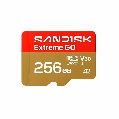 SanDisk Extreme GO MicroSD UHS-I 256GB 240MB/s(R) / 160MB/s(W)