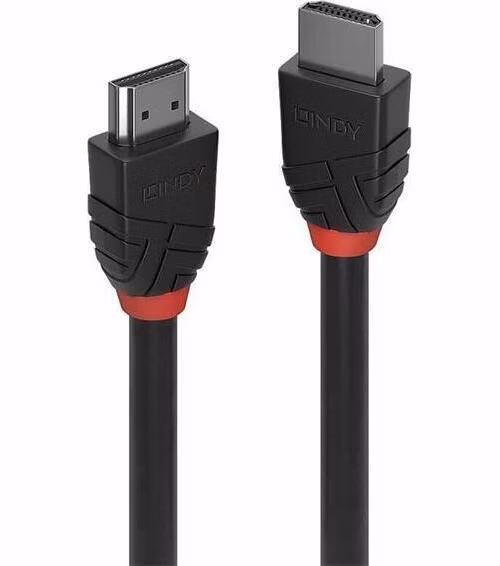Lindy HDMI 2,1 M/M 5m, Ultra High Speed+Eth, 8K@60Hz, čierny