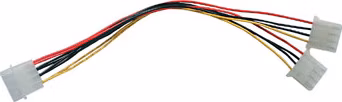 GEMBIRD Kabel redukce - rozdvojka napájení 1x 5,25" na 2x 5,25"