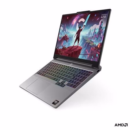 Lenovo LOQ 15AHP11   Ryzen 7 250/AI/16GB/SSD 1TB/15,3"/IPS/WQXGA/180Hz/400nitů/RTX5060 8GB/RJ45/bezADPT/WIN11 Home/šedá