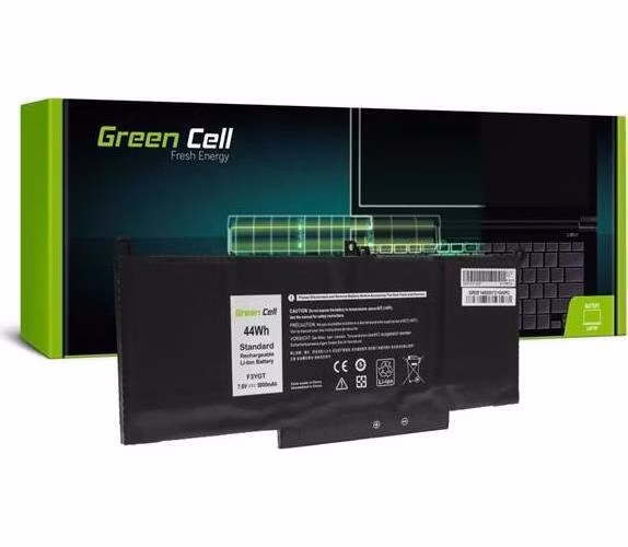 Green Cell Battery F3YGT for Dell Latitude 7280 7290 7380 7390 7480 7490