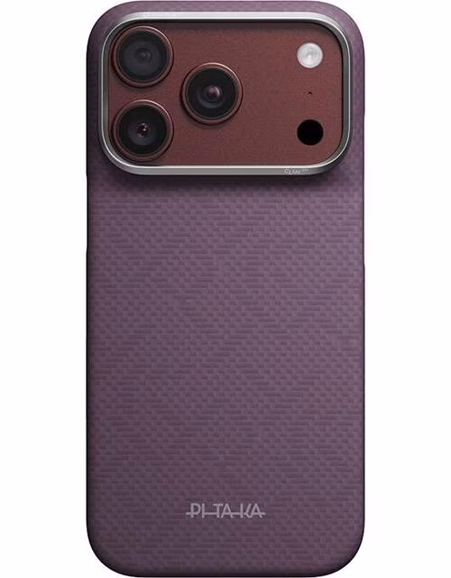 Pitaka kryt Edge Case PTK Weaving pre iPhone 18 Pro - Charoite Purple
