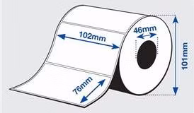 Premium Matte Label -Die Cut102mm x76mm,440 labels