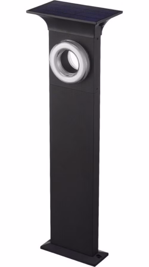 IMMAX NEO LITE ANEL SMART solární svítidlo, zahradní sloupek, CW/W+RGB, IP54, Bluetooth,TUYA