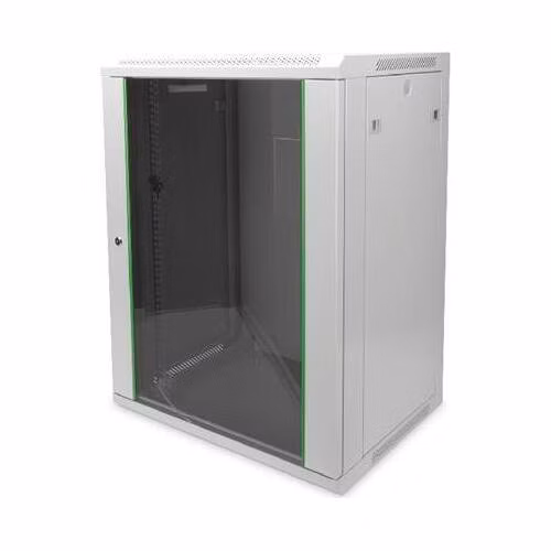 Digitus 16U nástěnná skříň, Dynamic Basic 816x600x450 mm, barva šedá (RAL 7035)
