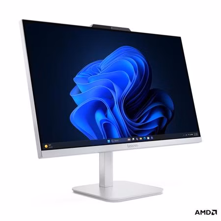 Lenovo A105 24 AIO   Ryzen 5 40/16GB/SSD 512GB/23,8"/FHD/IPS/250nitů/60Hz/65W/bez OS/stříbrná