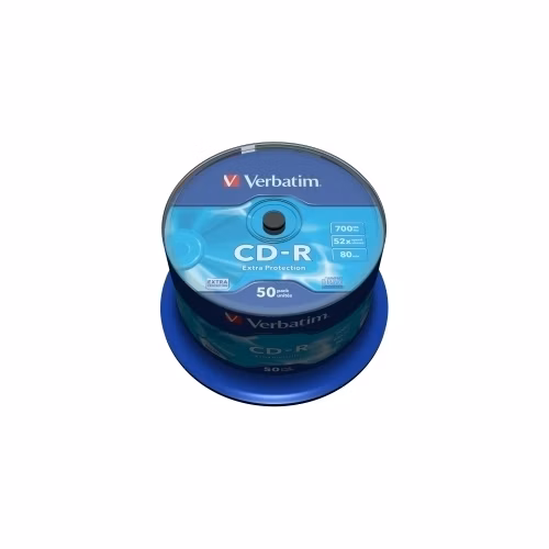 VERBATIM CD-R(50-Pack)Spindle/Extra Protection/DL/52x/700MB