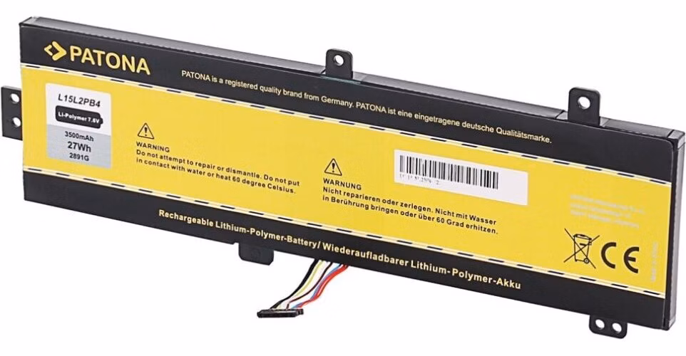 PATONA baterie pro ntb LENOVO Ideapad 310-15IBK 3500mAh Li-Pol 7,6V L15L2PB4