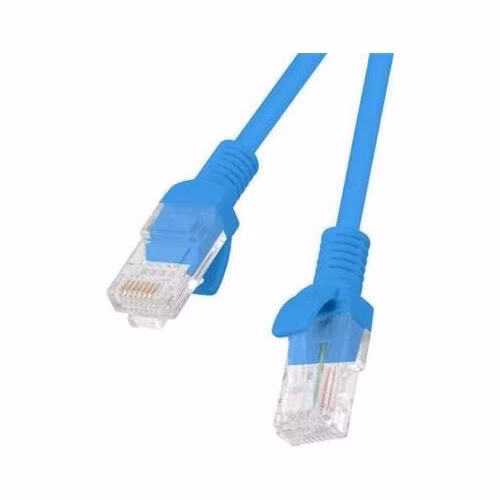 LANBERG Patch kabel CAT.6 UTP 15M modrý Fluke Passed