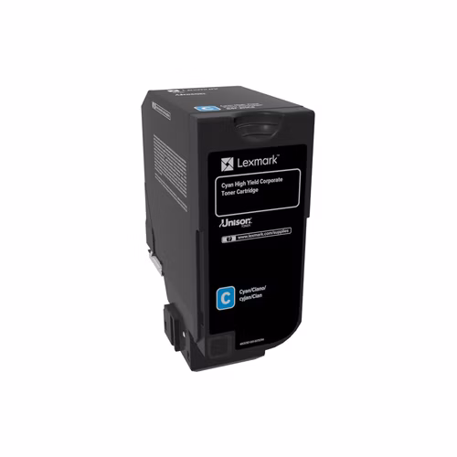 Lexmark CX725 Cyan High Yield Corporate Toner Cartridge - 16 000 stran