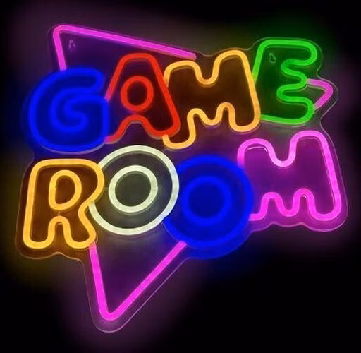 BAZAR - 2Kids Toys LED NEON LIGHT lampička GAME ROOM - Poškozený obal (Komplet)
