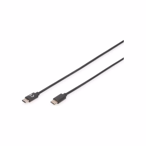 DIGITUS Připojovací kabel USB typu C na C, 3,0 m, 3A, 480 MB, verze 2.0, bl
