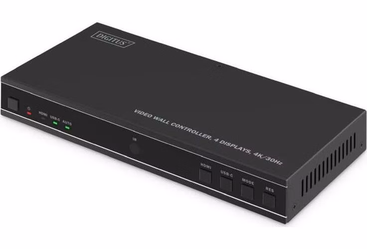 DIGITUS Video Wall Controller, 4 Displays, 4K/30Hz